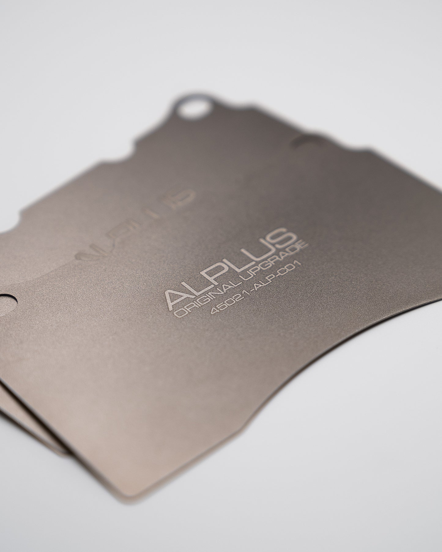 ALPLUS Brake Pad Shim Titanium Close Up